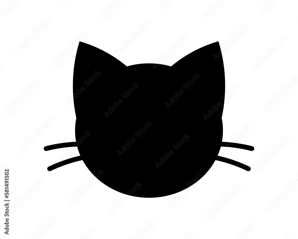Cat head shape icon.