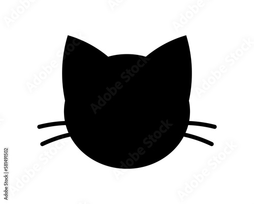 Cat head shape icon.
