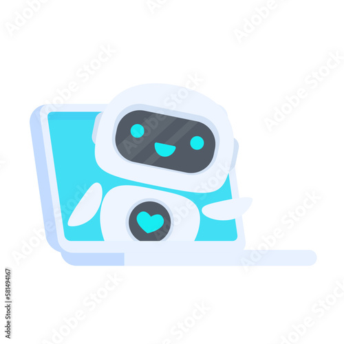 Auto reply system with intelligent robots provide information and help customers with problems