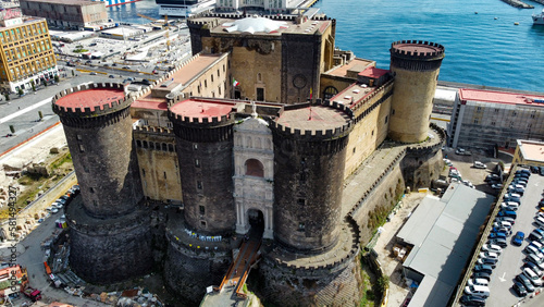 Amazing view on castle Maschio Angioino photo