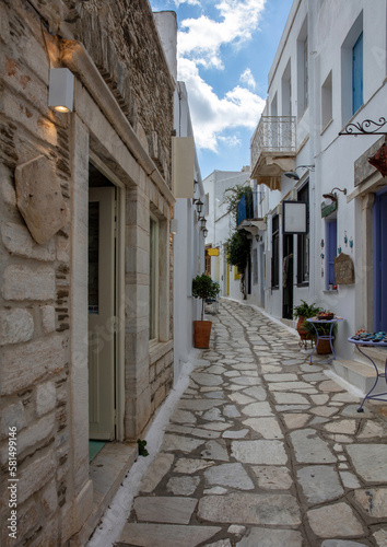 Fototapeta Naklejka Na Ścianę i Meble -  Greece. Tinos island of art, Cycladic architecture at Pyrgos village