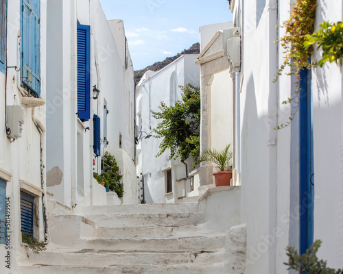 Fototapeta Naklejka Na Ścianę i Meble -  Greece. Tinos island of art, Cycladic architecture at Pyrgos village