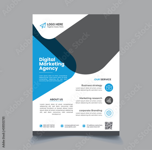 Corporate Business Flyer Design Template