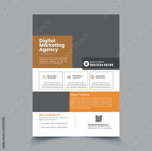 Corporate Business Flyer Design Template