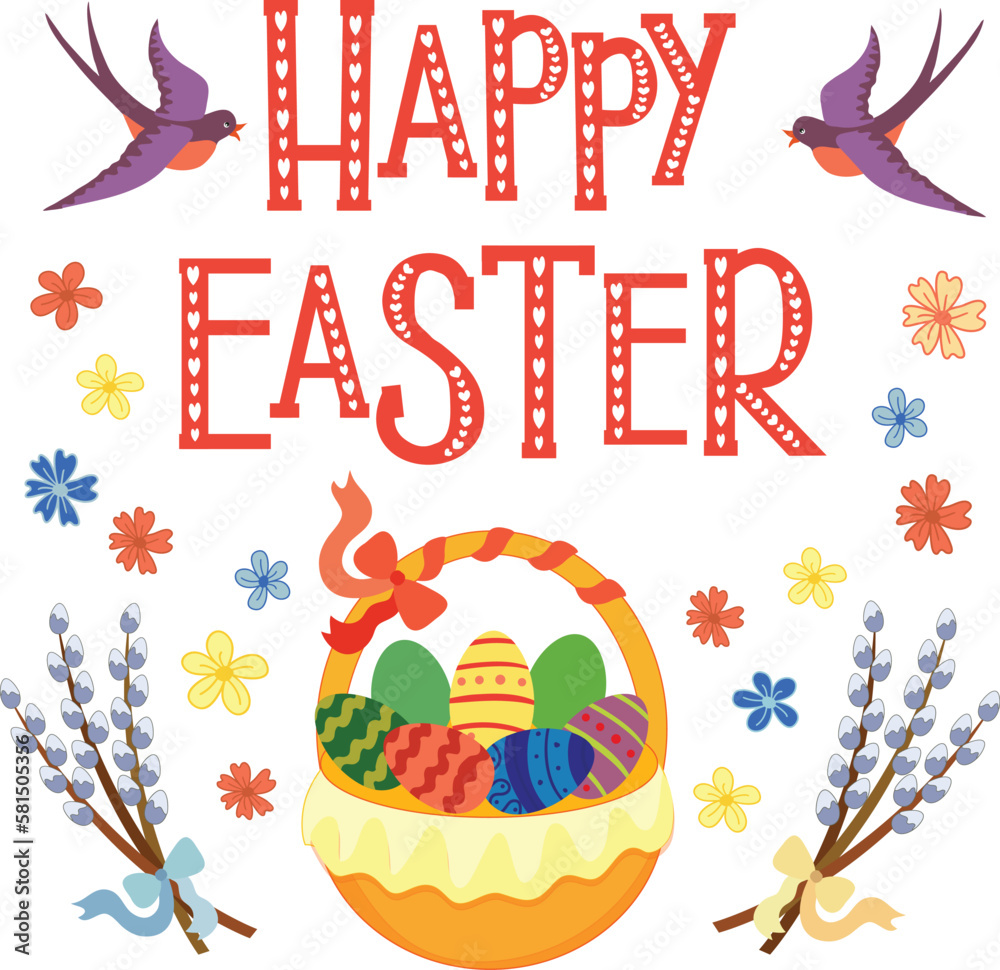 custom made wallpaper toronto digitalhappy easter card and Easter seamless pattern with rabbits and bunny free vector