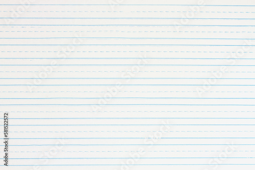 Vintage ruled line notebook paper