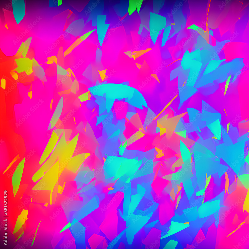 Abstract Neon Background 