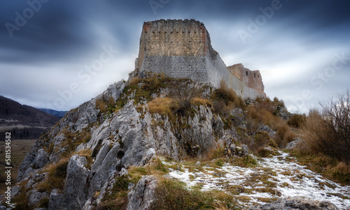 Château de Montségur Ariège  photo