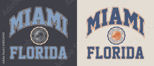 Vector typography in varsity vintage style. 
Editable and ready to use