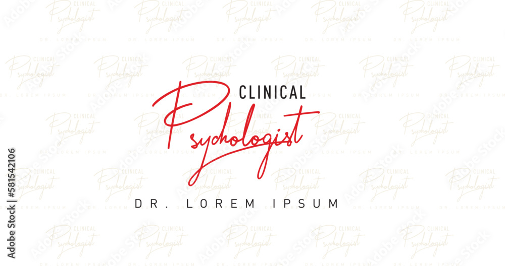 clinical psychologist HANDWRITE LOGO AND SIGNATURE clinical psychologist HANDWRITE LOGO AND SIGNATURE