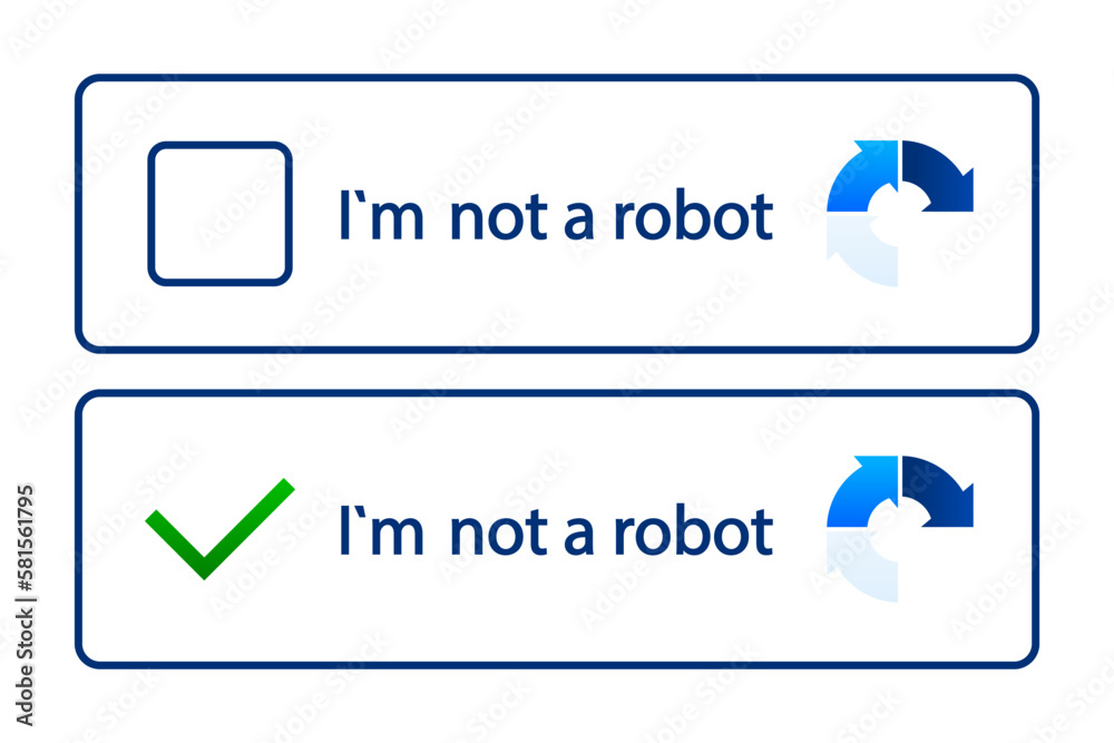 Recaptcha, Im not a robot. Confirmed recaptcha. Im not a robot button