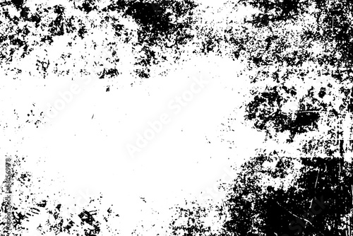 Wallpaper Mural Rustic grunge texture with grain and stains. Abstract noise background. PNG graphic illustration with transparent background. Torontodigital.ca