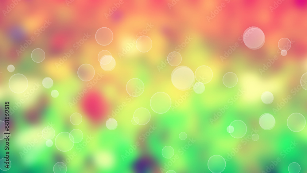 Obraz premium Spring background with defocused bokeh lights