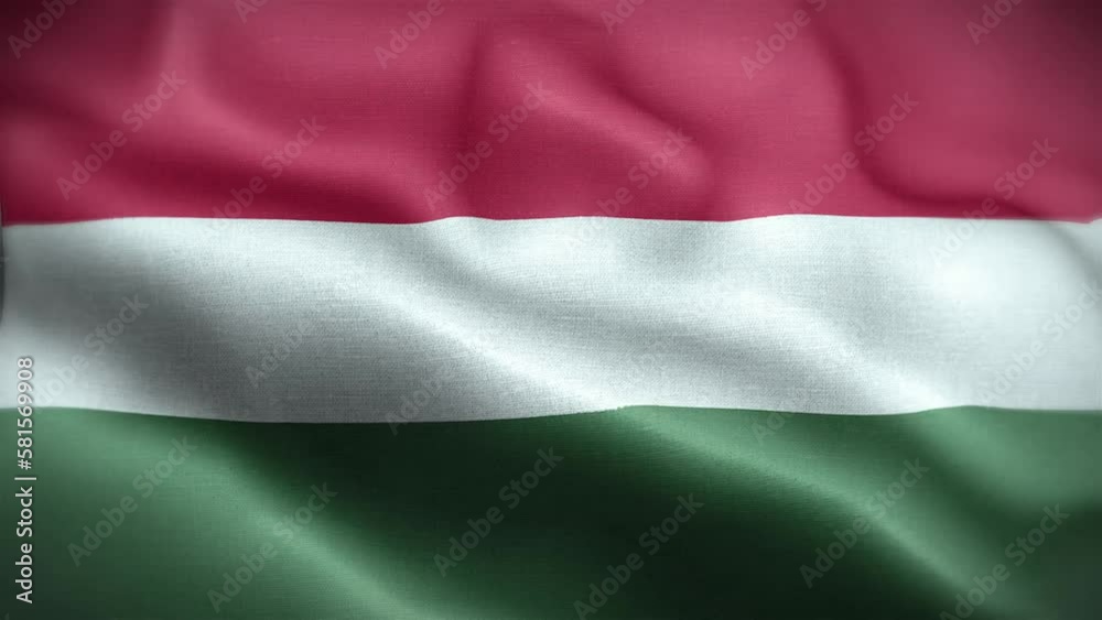 4K Textured Flag of Hungary Animation Stock Video - Hungarian Flag Waving in Loop - Highly Detailed Hungary Flag Stock Video 4K Textured Flag of Hungary Animation Stock Video - Hungarian Flag Waving in Loop - Highly Detailed Hungary Flag Stock Video