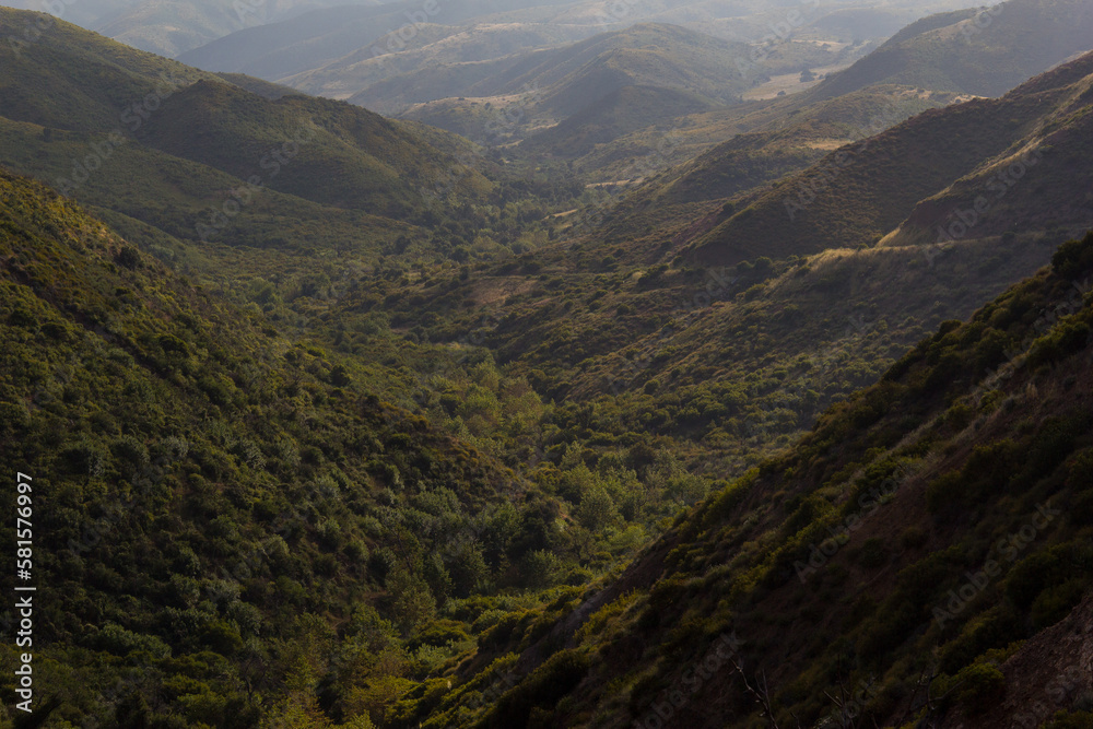Fototapeta premium Pictures from the Satwiwa Trail in Thousands Oaks, outside of Los Angeles California