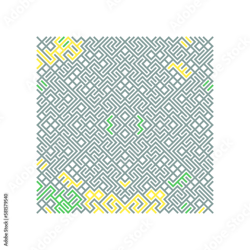 Asemic Glyph writing hieroglyph imitation abstract illustration