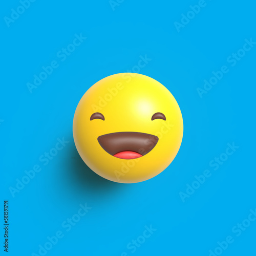 Grinning Face with Smiling Eyes, Whatsapp Emoji