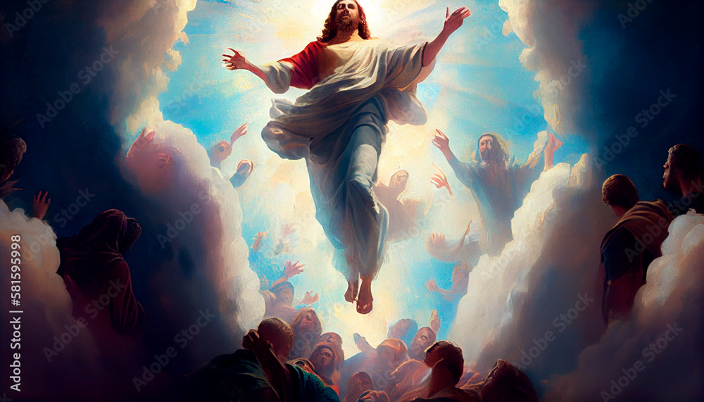 jesus in heaven wallpaper