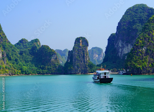 Ha Long Bay, a UNESCO Heritage Site in Vietnam