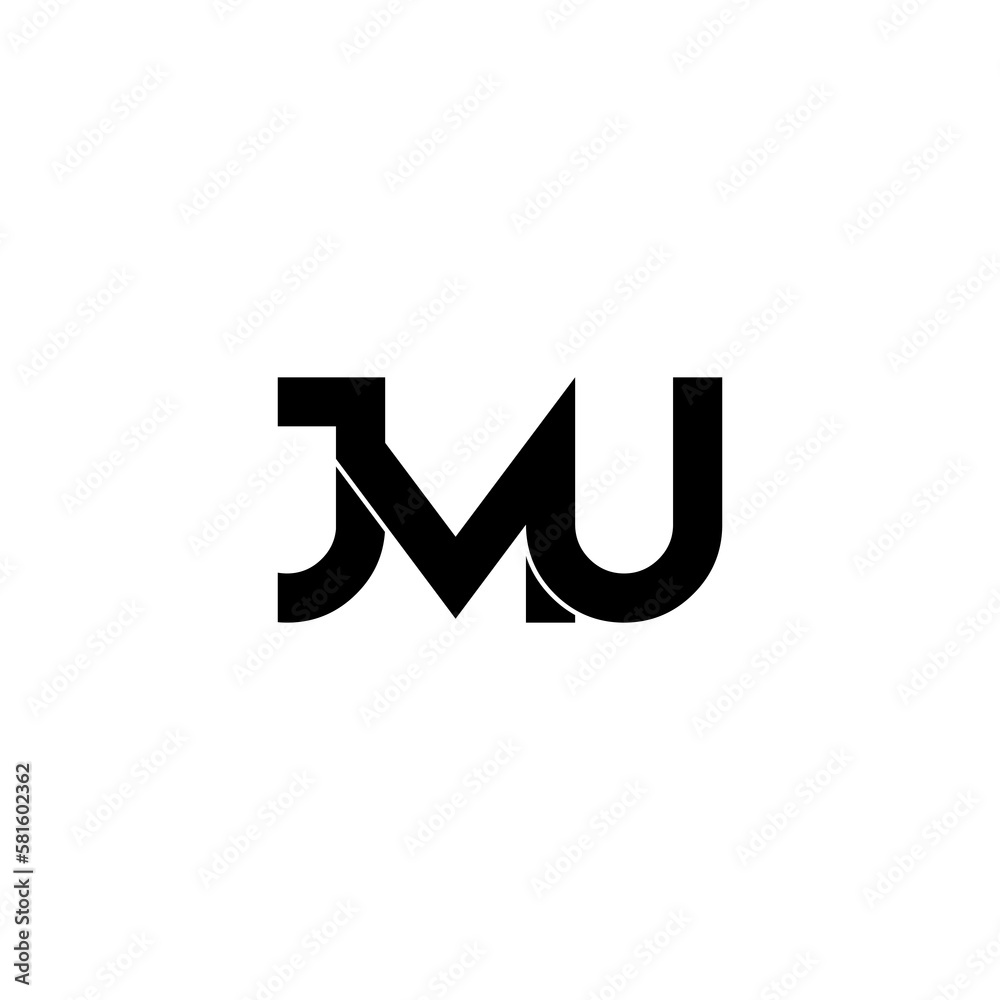 jmu typography letter monogram logo design jmu typography letter monogram logo design