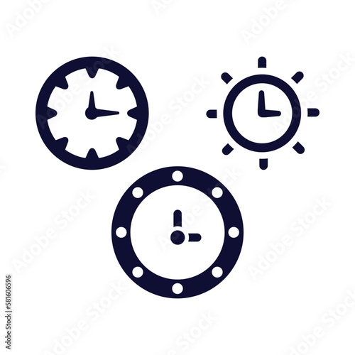 clock, time , foreign time, double clock icon