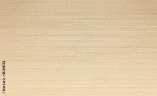 Realistic vector wood table background. Top view isolated wooden floor. Light brown wood texture with stripes. Mock-up with pine texture for advertisement. Vector illustration EPS10