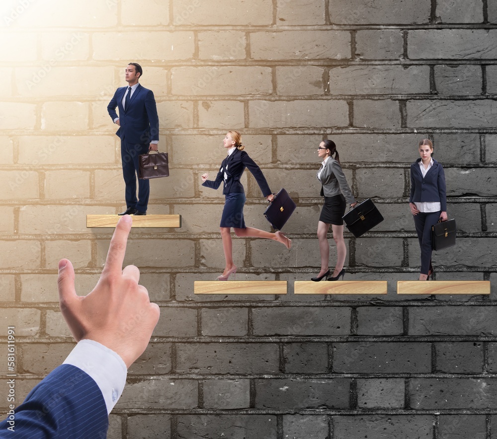 © Elnur - Gender discrimination concept with promotions © Elnur - Gender discrimination concept with promotions