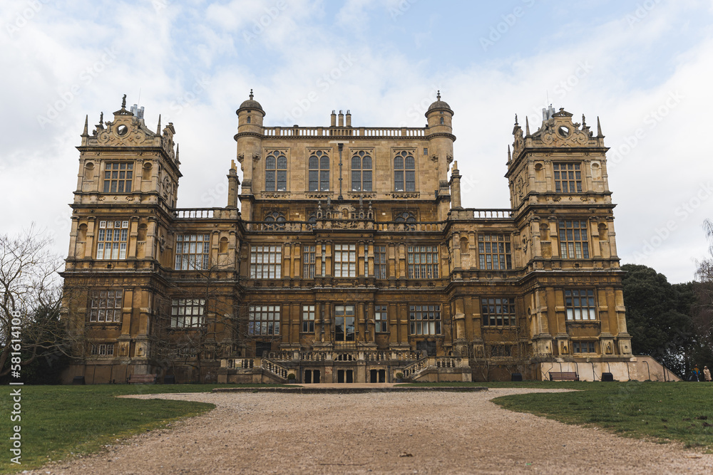 Wollaton Hall is a spectacular Elizabethan Mansion set in the beautiful suburbs of Nottingham. High quality photo