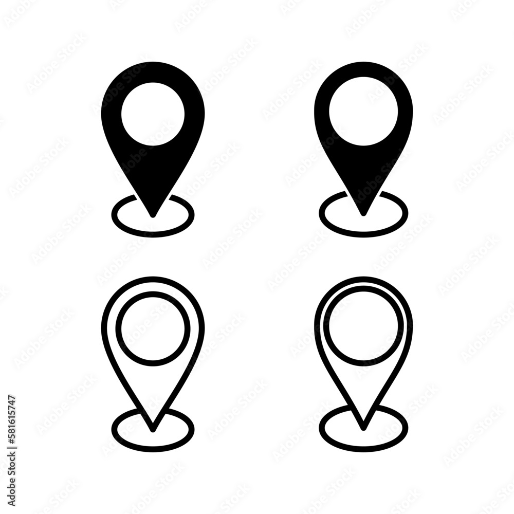 Address icon vector illustration. home location sign and symbol. pinpoint Address icon vector illustration. home location sign and symbol. pinpoint