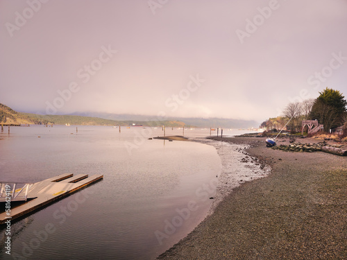 Cowichan Bay Marine Gateway Park, Cowichan Bay, Vancouver Island, British Colombia, Canada