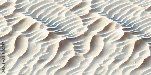 Seamless texture of sand waves, concept of the desert with dunes. For 3d modeling or background.