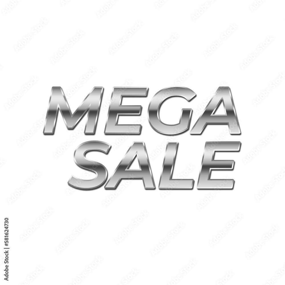 mega sale luxury design silver transparent