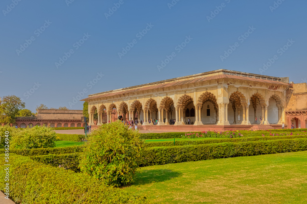 Arga fort public hall UNESCO World Heritage in India