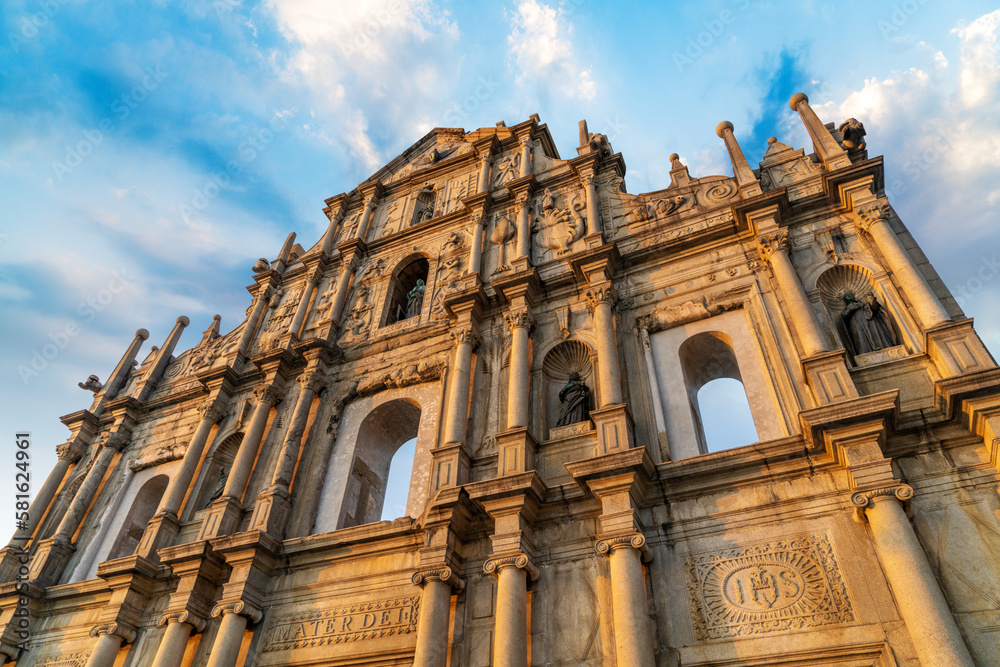 Macao Historical Building, memorial archway of Dasanba Macao Historical Building, memorial archway of Dasanba