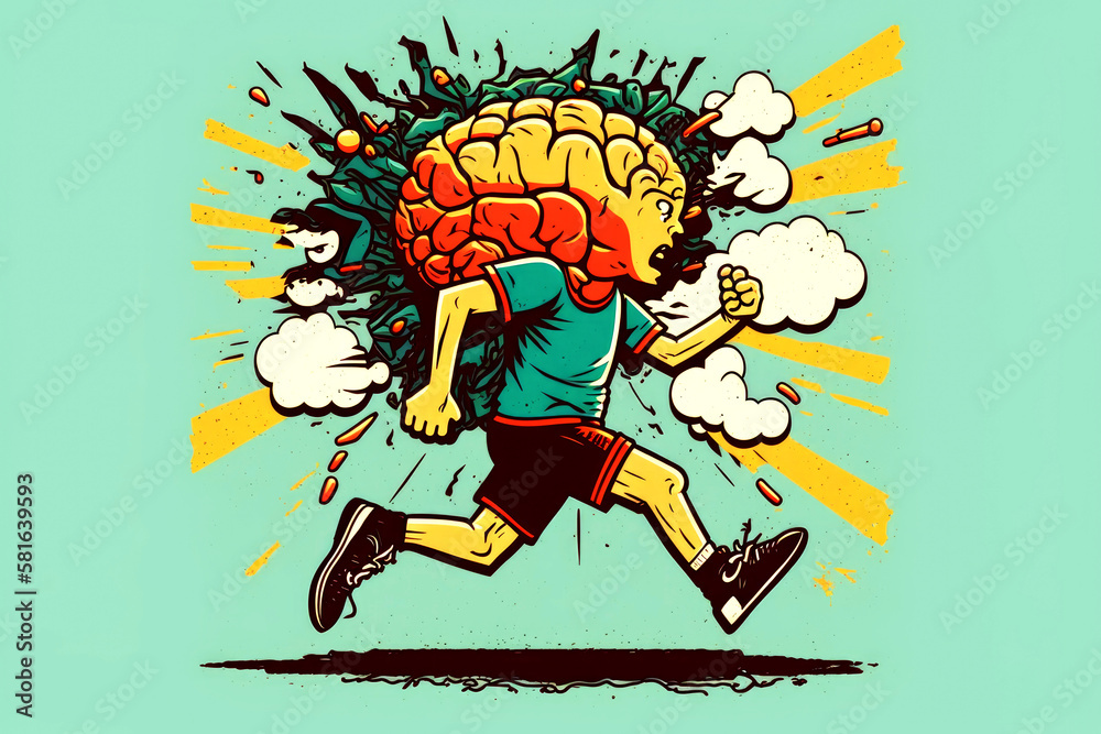Brain jogging, Generative AI Brain jogging, Generative AI