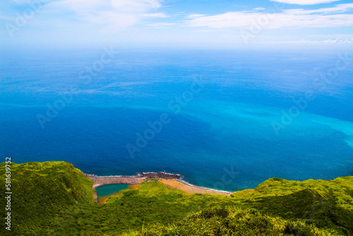 Guishan Island is a beautiful scenery which Tourists call it “Turtle” with a tail and shell above the sea level. The sea is with blue gradient with the sky also named "The milk sea".