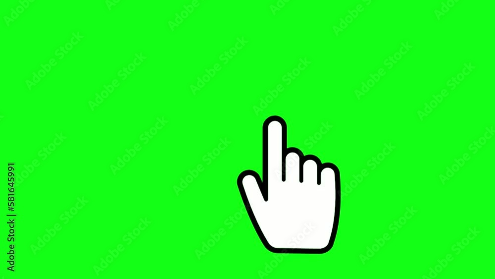 motion recording cursor button click, green screen motion recording cursor button click, green screen