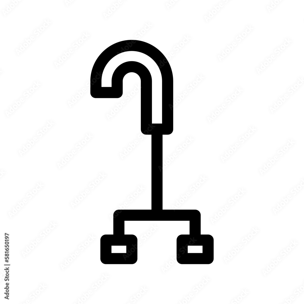crutch icon or logo isolated sign symbol vector illustration - high quality black style vector icons
crutch icon or logo isolated sign symbol vector illustration - high quality black style vector icons