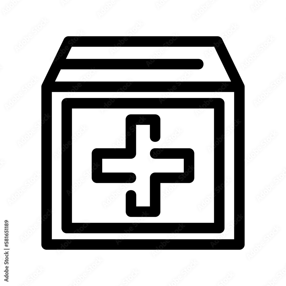 medical box icon or logo isolated sign symbol vector illustration - high quality black style vector icons
medical box icon or logo isolated sign symbol vector illustration - high quality black style vector icons