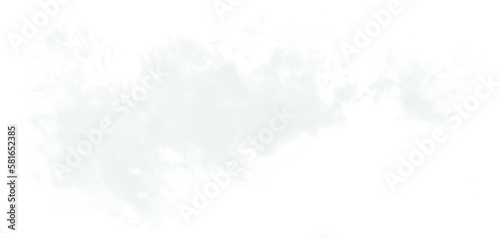 Realistic white cloud