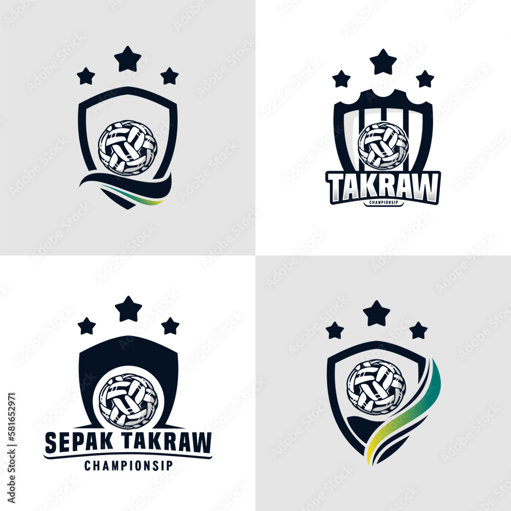 Fototapeta premium sports logo design vector icon illustration