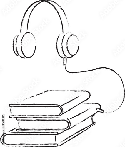 オーディオブックのイメージイラスト04