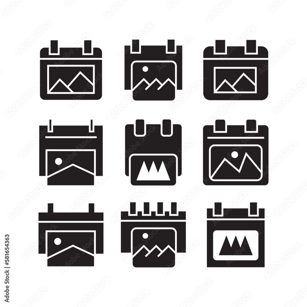 calendar image icon or logo isolated sign symbol vector illustration - high quality black style vector icons
calendar image icon or logo isolated sign symbol vector illustration - high quality black style vector icons