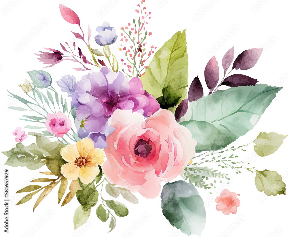 Fototapeta premium bouquet of roses