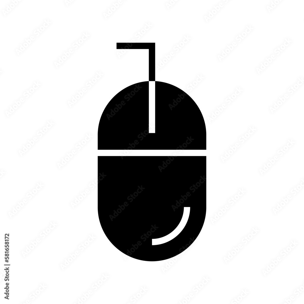 mouse icon or logo isolated sign symbol vector illustration - high quality black style vector icons
