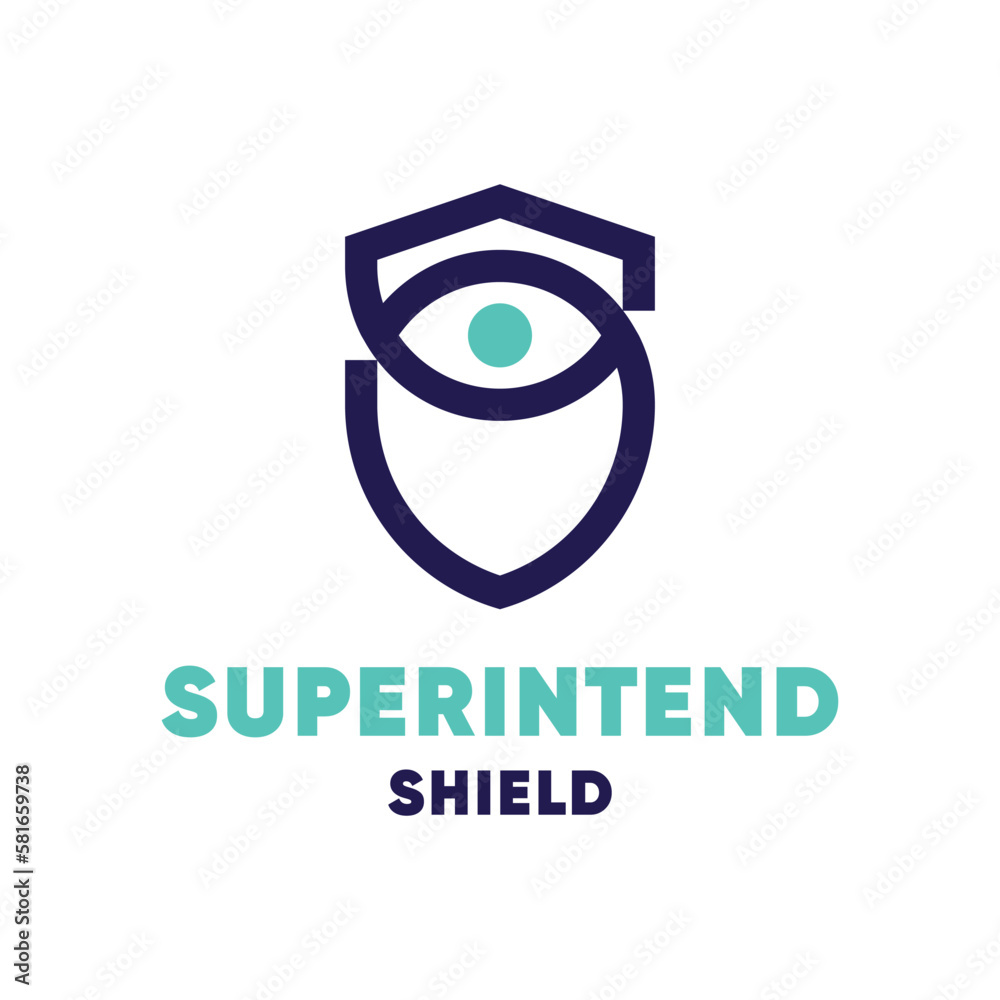 Obraz premium Security Eyes Logo