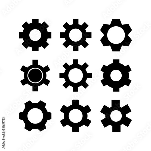 setting icon or logo isolated sign symbol vector illustration - high quality black style vector icons 