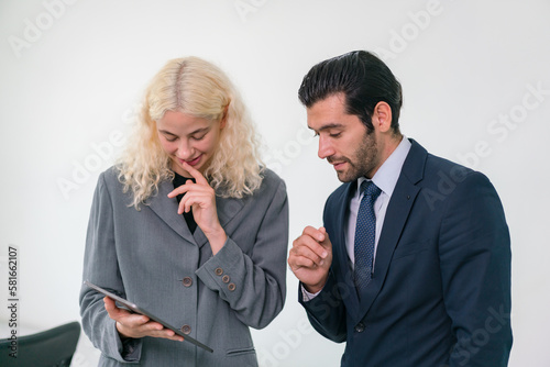 Business people discussion, Business people having meeting in the board room, Team at meeting in office .