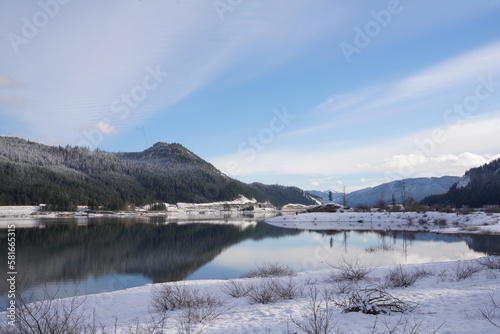 lake in the mountains