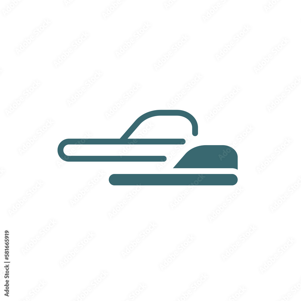 sleepers icon. Filled sleepers icon from clothes and outfit collection. Glyph vector isolated on white background. Editable sleepers symbol can be used web and mobile
